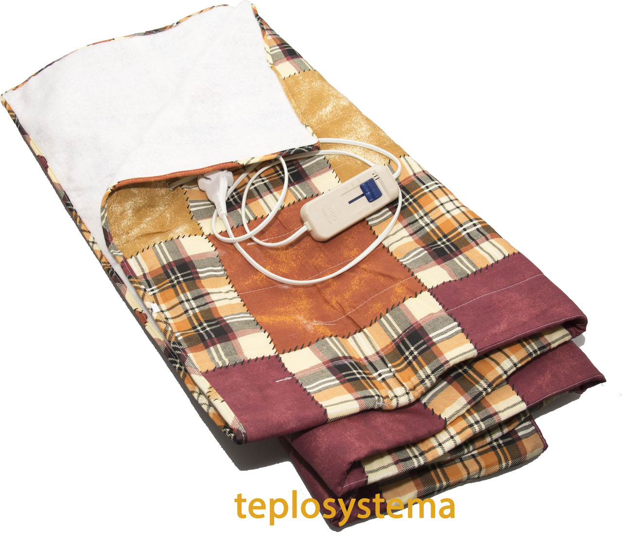 Зігрівальне простирадло (Електроматрас) ТРІО, 1,5 СПАЛЬНИЙ(150 х 75 см)