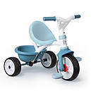 Дитячий триколісний велосипед 3 в 1 Бі Муві Комфорт блакитний Smoby 740414, фото 4