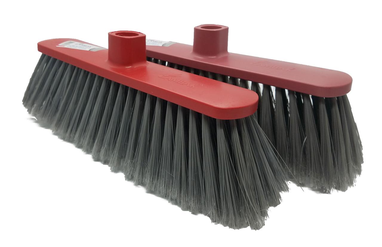 Щітка для підлоги м'яка Економ на пластиковій колодці 27*5 см (ворс 7 см, 6 рядів) ZP-186 (Zambak Plastik), фото 1