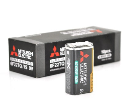 Батарейка Mitsubishi Super Heavy Duty Krona/6F22 BL 1шт