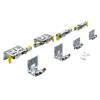 Комплект роликов для 2-дверного шкафа, 18-30мм, 60кг, TopLine XL v2.0 (9275796) Hettich