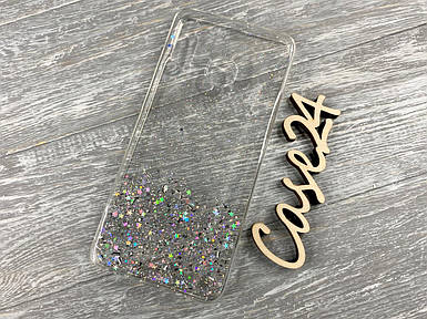 TPU чохол Star Glitter для Samsung Galaxy A30 прозорий