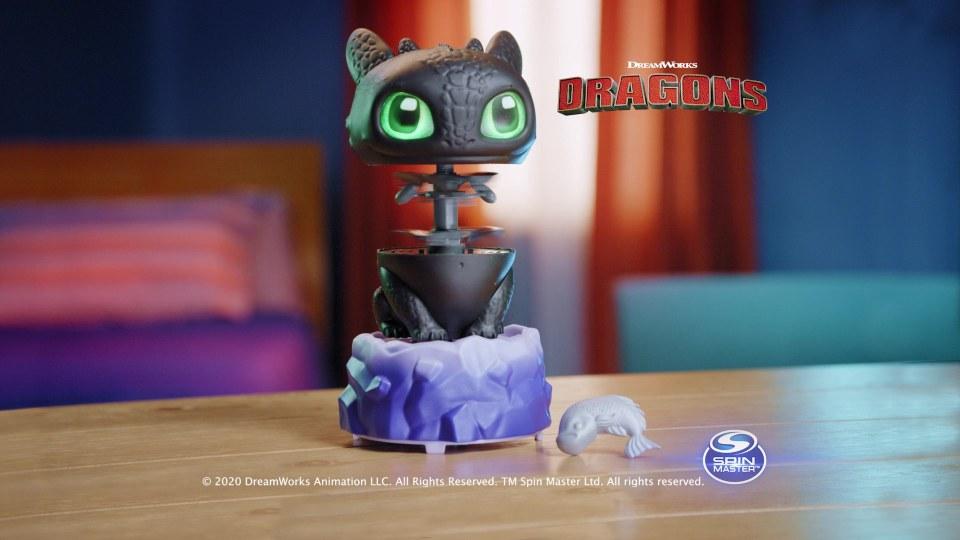 Літальний інтерактивний дракон Беззубик Flying Toothless Interactive Dragon