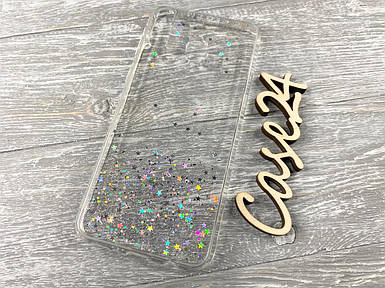 TPU чохол Star Glitter для Samsung Galaxy M20 прозорий