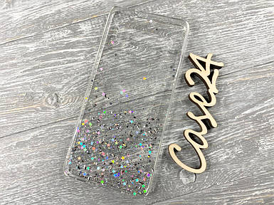 TPU чохол Star Glitter для Samsung Galaxy S10 прозорий