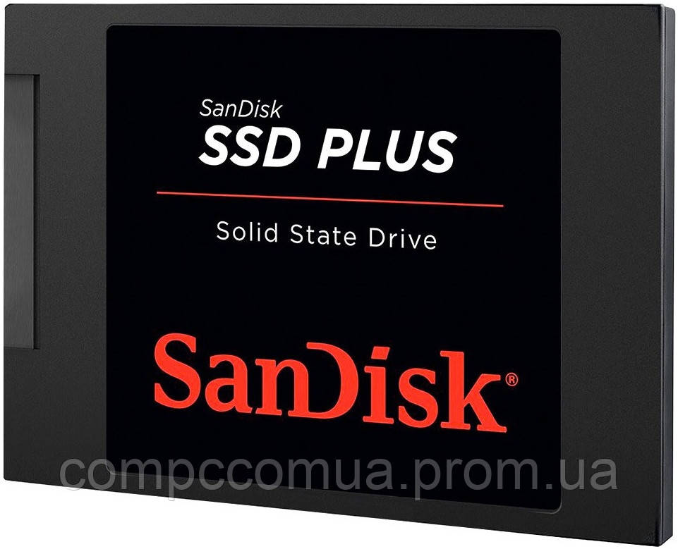 SSD SanDisk SSD Plus TLC 120Gb 2.5" SATAIII (SDSSDA-120G) - фото 1 - id-p1395311283