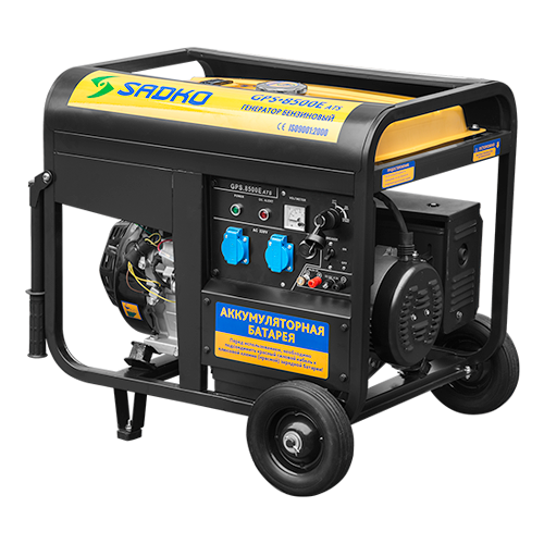 Генератор бензиновий Sadko GPS-8500E ATS (16 к. с. / 11,8 кВт)