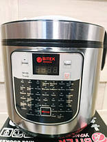 Мультиварка BITEK BT-00045 йогуртниця 45 програм 6 л 1500W Silver, фото 6