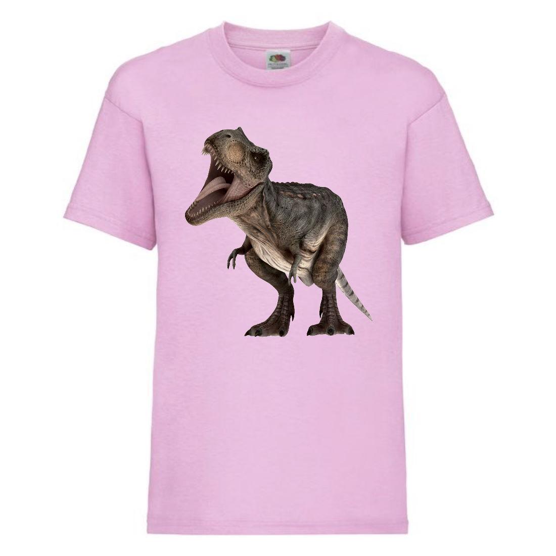 Футболка Jurasic_park_0013 світло-рожева 98-104-116-128-140-152-164, фото 1