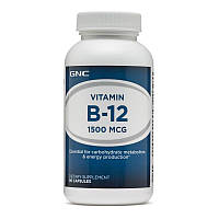 Витамины и минералы GNC Vitamin B12 1500, 90 капсул