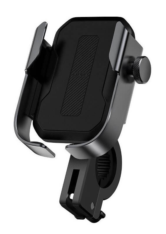 Вело-мото тримач для телефону Baseus Armor Motorcycle holder Чорний (SUKJA-01)