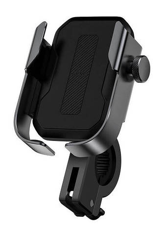 Вело-мото тримач для телефону Baseus Armor Motorcycle holder Чорний (SUKJA-01), фото 2