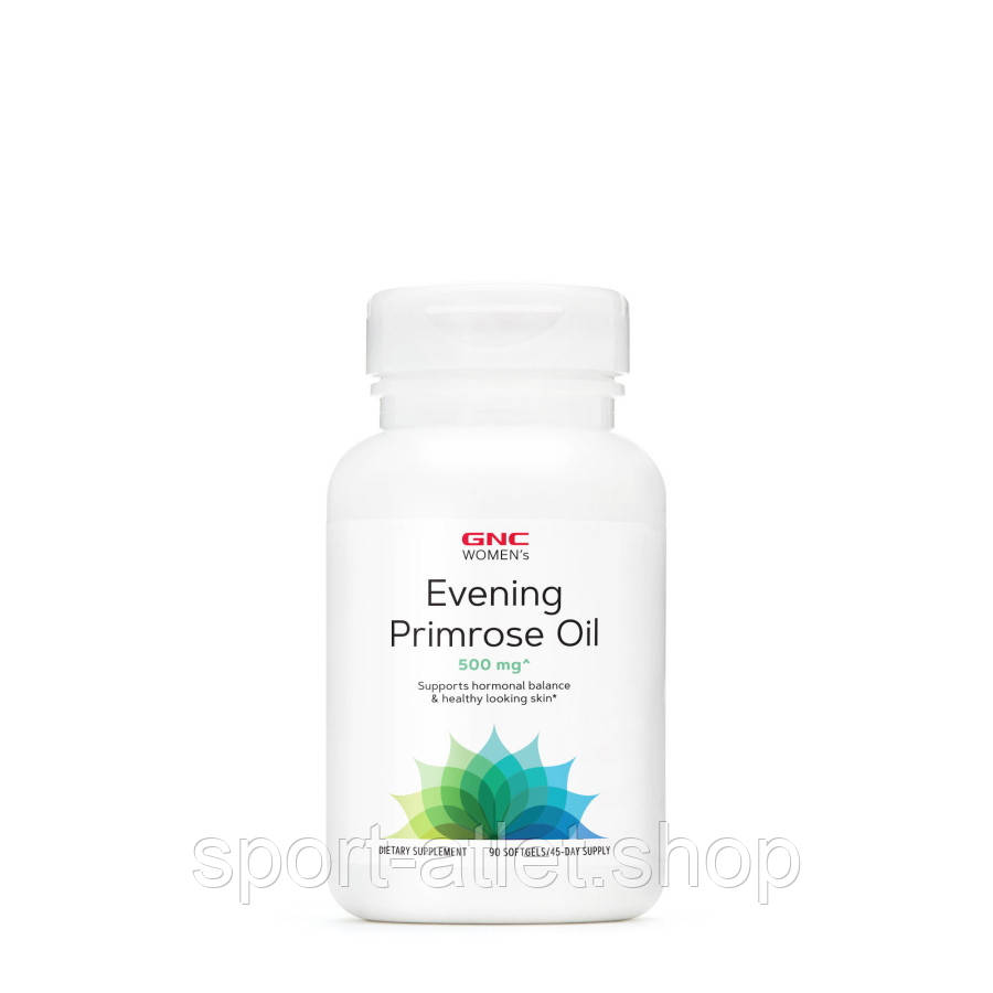Жирні кислоти GNC Women's Evening Primrose Oil 500 mg, 90 капсул