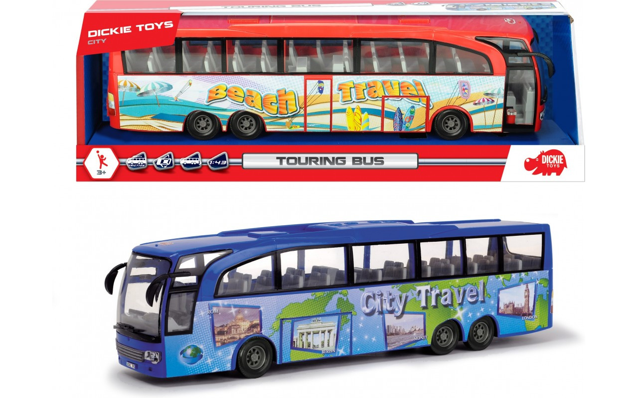 Туристичний автобус "Екскурсія містом" 30 см (2 види), Dickie Toys 3+ (3745005)