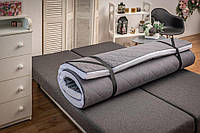 Ортопедический матрас для дивана умеренно жесткий топпер "Rain" матрац на диван гипоаллергенный 65х190