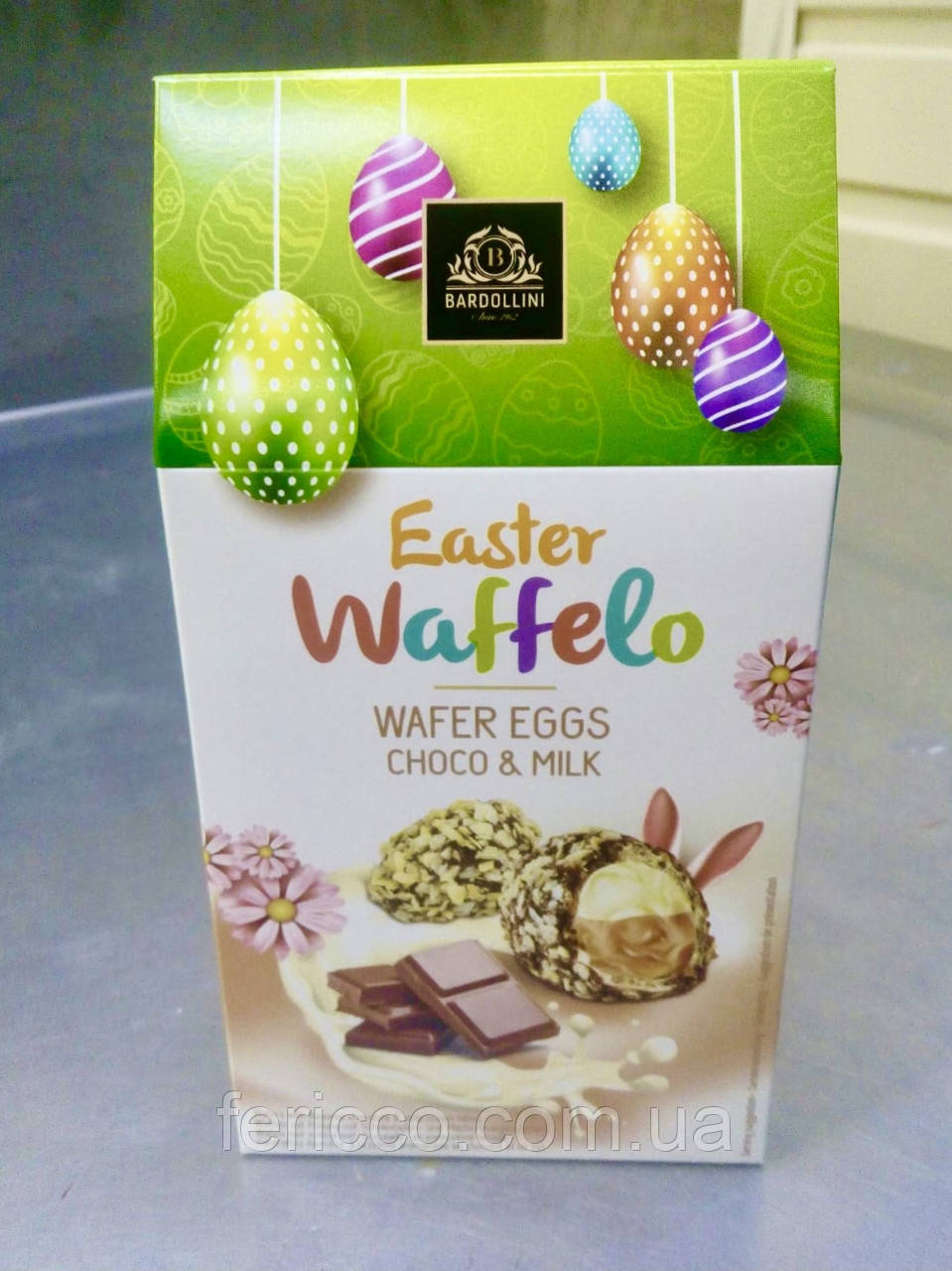 Цукерки Wafello Easter choco&milk 100g