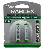 Акумуляторні батареї Rablex AAA LR3 1100Mh