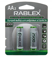 Акумуляторні батареї Rablex R6 AA 2500Mh.