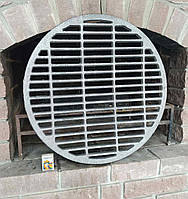 Чавунна решітка гриль BBQ кругла 500 мм