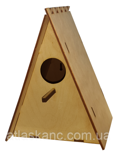 Скворечник No 2 трикутний 16 х 15.5 х 21 см AS-4351