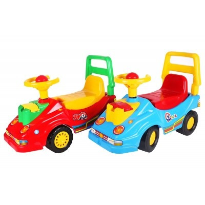 Іграшка Автомобіль для прогулянок: багажний відсік, сигнал, для дітей віком 2,5-3 роки