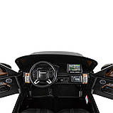 Дитячий електромобіль Джип в стилі Range Rover M 4175EBLR-2 чорний, фото 4