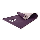 Мат для йоги Reebok фіолетовий 4 мм (RAYG-11030PL), фото 3
