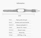 Ремінець Two-line Pattern для Xiaomi Mi Band 5 / 6  Red, фото 5