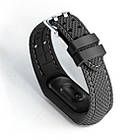 Ремінець Honeycomb Pattern для Xiaomi Mi Band 5 / 6  Black, фото 3