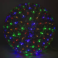 Светодиодная декорация - светящийся шар, 34 см, 300л, разноцветный, IP20 (650613)