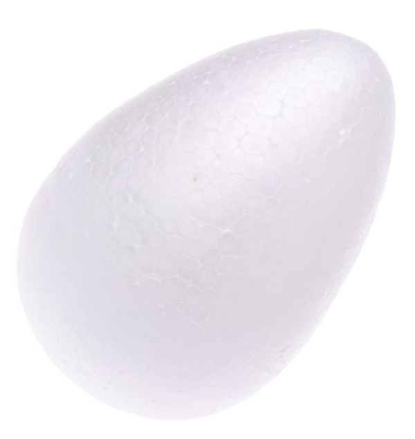 Заготівля пінопластова "Яйце" (для композицій) 6 см