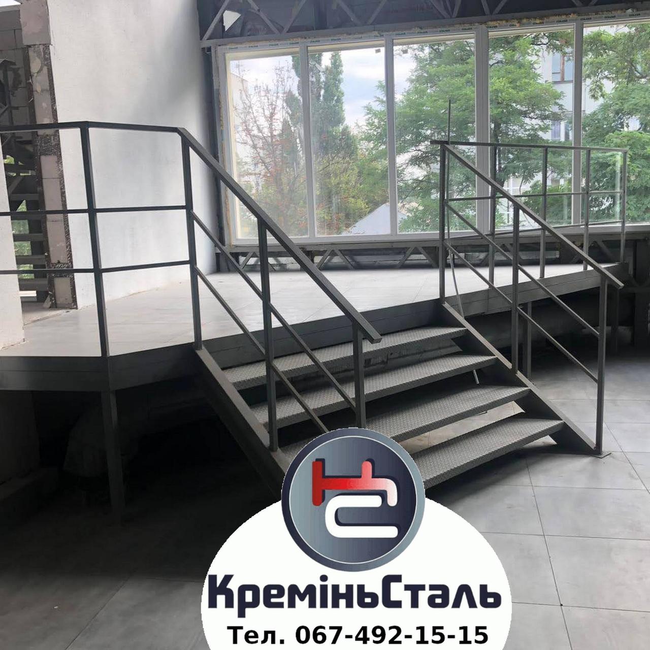 Виготовлення металевих сходів для офісних приміщень, фото 1