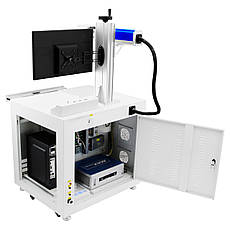 Волоконний лазерний маркер ZK-20W-GA-CM промисловий 200x200 20 Вт (c комп'ютером і монітором), фото 3