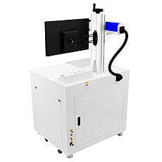 Волоконний лазерний маркер ZK-20W-GA-CM промисловий 200x200 20 Вт (c комп'ютером і монітором), фото 4