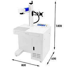 Волоконний лазерний маркер FM-20M-A11-W промисловий 110x110 20 Вт, фото 4