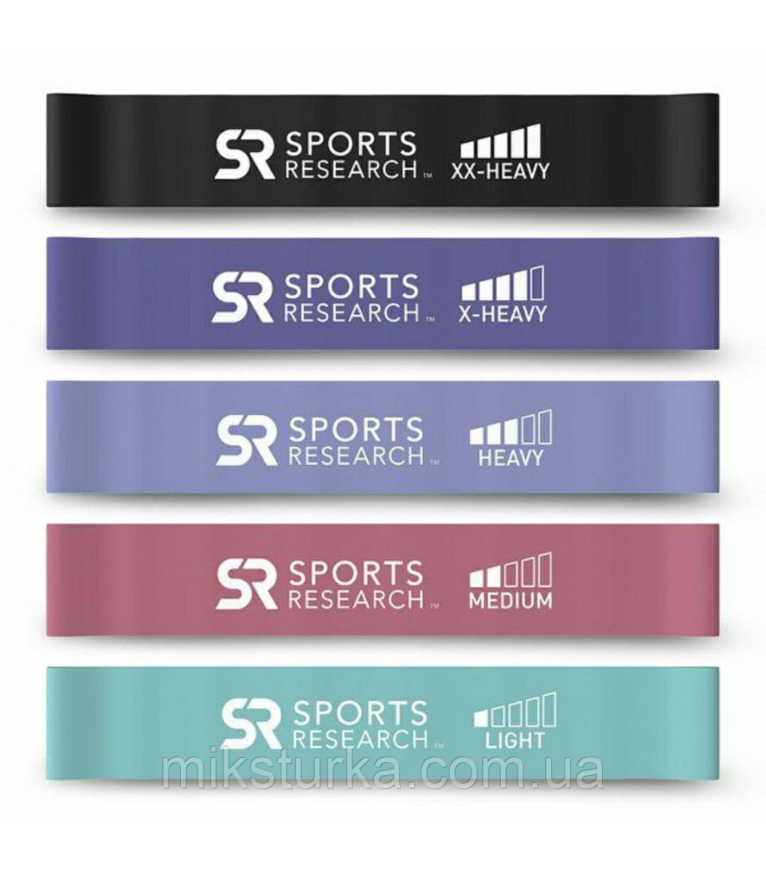 Набір еспандерів (5 фітнес гумок) Sports Research