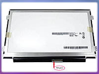 Матрица B101AW06 V.1 10.1" для Acer D270 Slim (1024*600, 40pin справа, ушки по бокам). Глянцевая