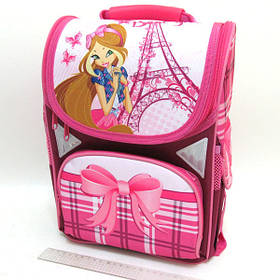 JO-1710 Рюкзак коробка "Best girl" 13,5'' 3 отд., ортоп., светоотраж.