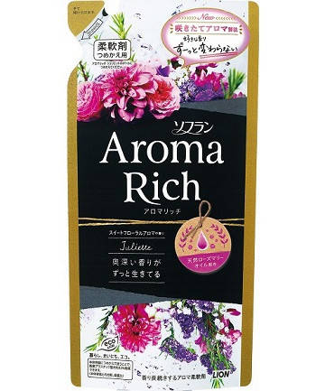 Кондиціонер для білизни "AROMA Rich" з ароматомдлітельного дії "Juliette", змінна упаковка, 400 мл (292418), фото 1