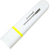 Текстмаркер "Centropen" №6252/51 клин. Highlighter Style 1-4,6мм жовтий(10)(200)