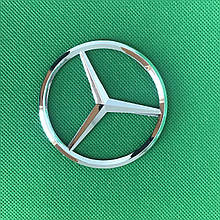 Эмблема на багажник Мерседес / Mercedes логотип значок 75 мм