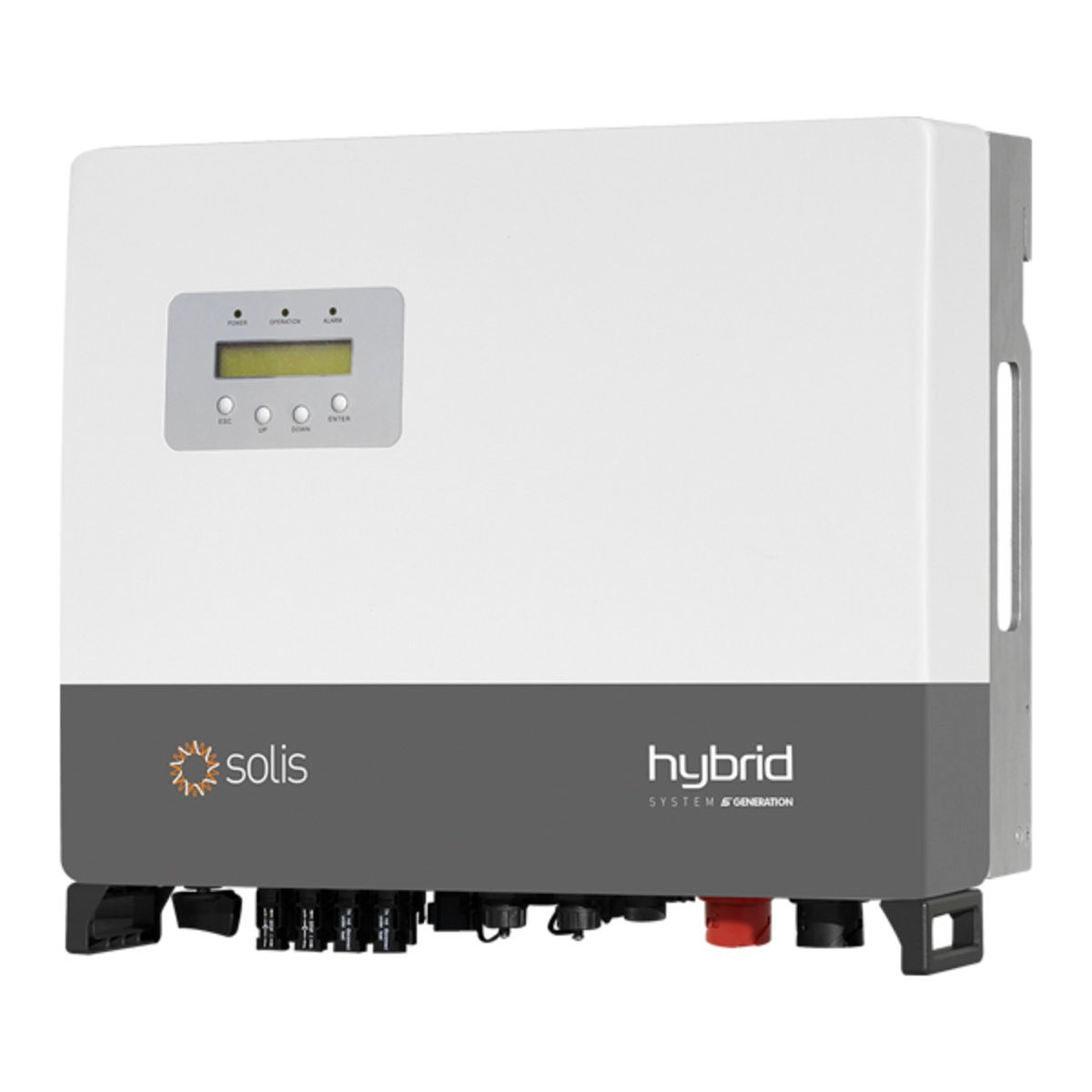 ІНВЕРТОР ГІБРИДНИЙ SOLIS RHI-3P10K-HVES-5G (10 КВТ, 3 ФАЗи, 2 MPPT)