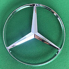 Эмблема на багажник Мерседес / Mercedes логотип значок 114 мм, 210 758 01 58