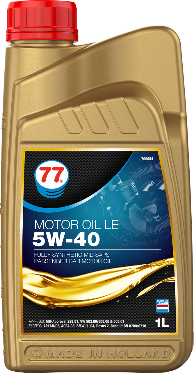 77 MOTOR OIL LE 5W-40 (кан. 1 л)