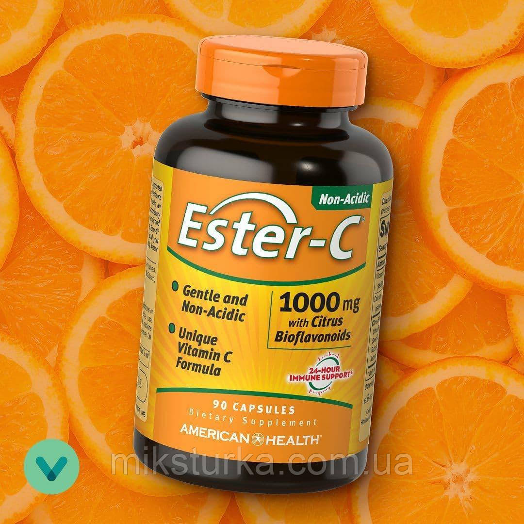 Вітамін С Еster-C Iherb, 1000 мг, 90 таблеток