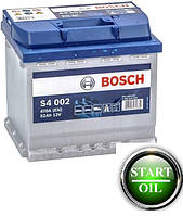 Аккумулятор BOSCH (S4 002) 52Ah 470A R+ 0092S40020