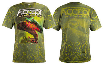 Футболка ACCEPT Too Mean to Die full print, фото 1
