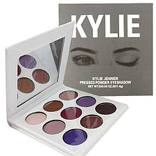 Набір тіней для повік 9 кольорів з дзеркалом в стилі Kylie Purple Palette 140135