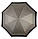 Жіноча парасолька напівавтомат на 8 спиць із малюнком гороху, від SL, сіра, 07009-5, фото 2