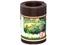 Бордюрна стрічка для клумб Альта-Профіль розширена 0,5х150х9000 мм коричневий